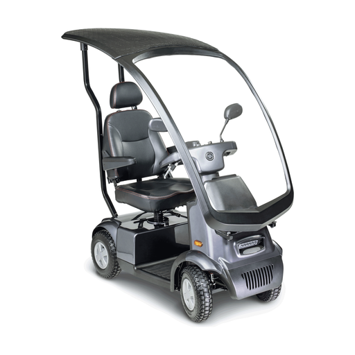Afikim Afiscooter C4 4-Wheel Mobility Scooter with Hard Top Canopy
