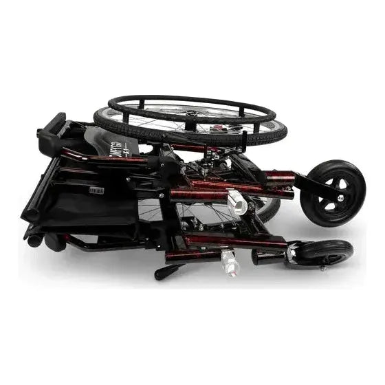 ComfyGO X-1 Manual Folding Lightweight Manual Wheelchair