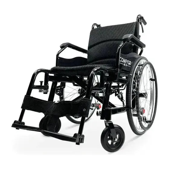 ComfyGO X-1 Manual Folding Lightweight Manual Wheelchair