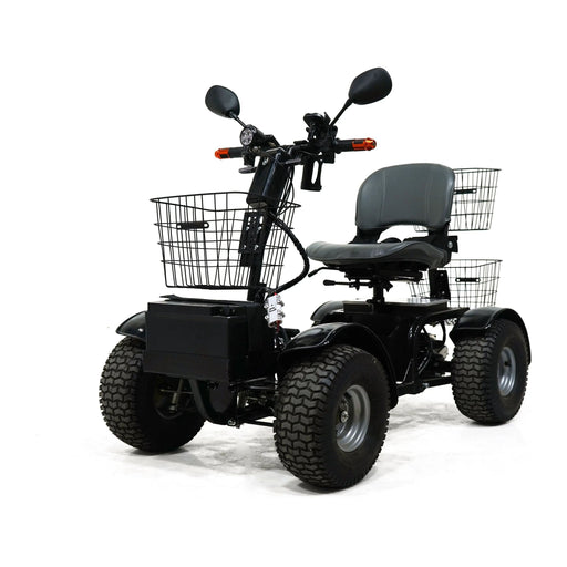 Green Transporter Cheeta Ninja 48V/18Ah 1100W 4-Wheel Electric Mobility Scooter
