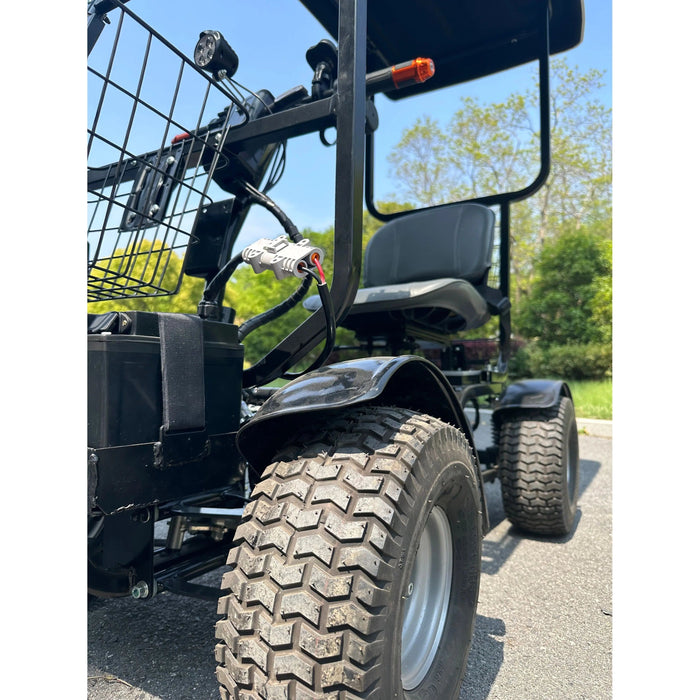 Green Transporter Cheeta Ninja 48V/18Ah 1100W 4-Wheel Electric Mobility Scooter