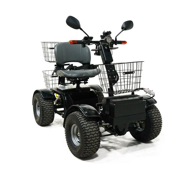 Green Transporter Cheeta Ninja 48V/18Ah 1100W 4-Wheel Electric Mobility Scooter