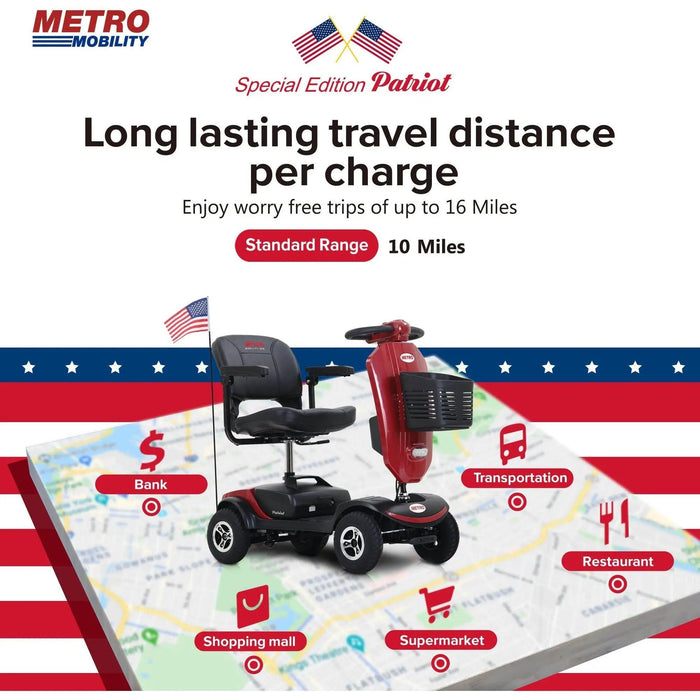 Metro Mobility Patriot 4-Wheel Mobility Scooter