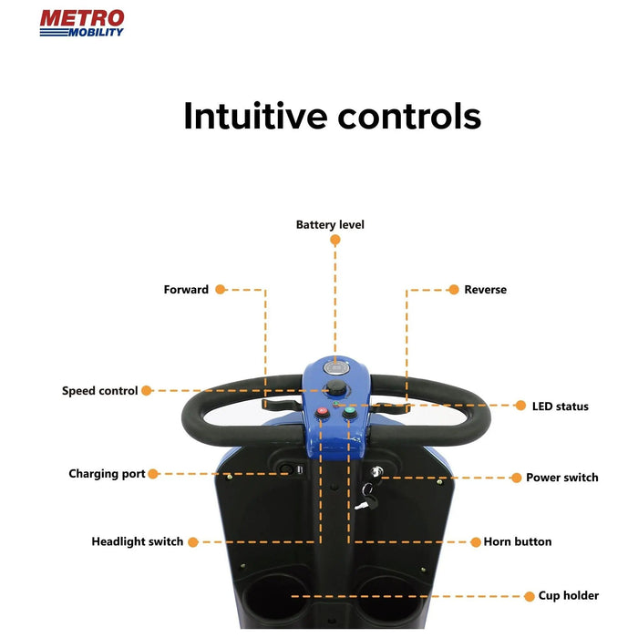 Metro Mobility Patriot 4-Wheel Mobility Scooter