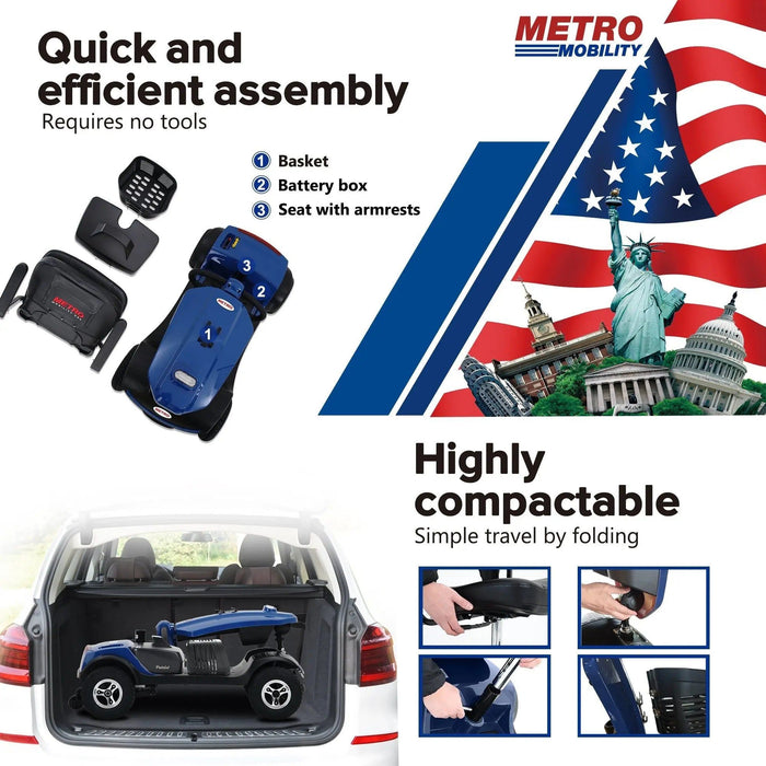 Metro Mobility Patriot 4-Wheel Mobility Scooter