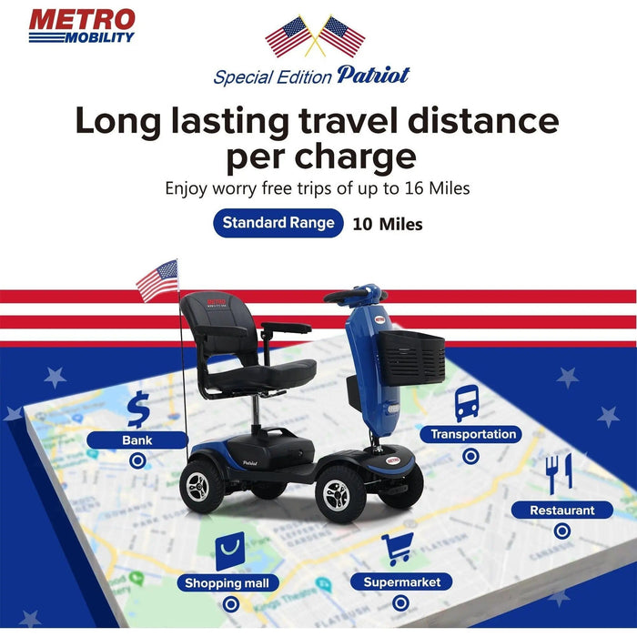Metro Mobility Patriot 4-Wheel Mobility Scooter