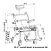 Nuprodx MC4000TiltPED Pediatric Shower Commode Chair With Tilt-In-Space