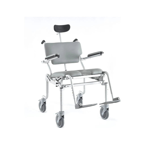 Nuprodx MC4200Tilt Bariatric Shower Commode Chair With Tilt-In-Space