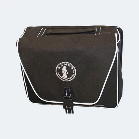 Rambo Double Saddle Black Accessory Bag