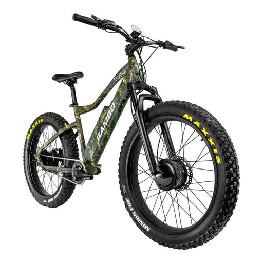 Rambo Krusader 500W 48V AWD Dual Motor Full Suspension Cruiser Electric Bike