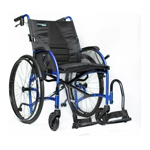 Strongback Excursion 24 + Attendant Brakes Transport Wheelchair